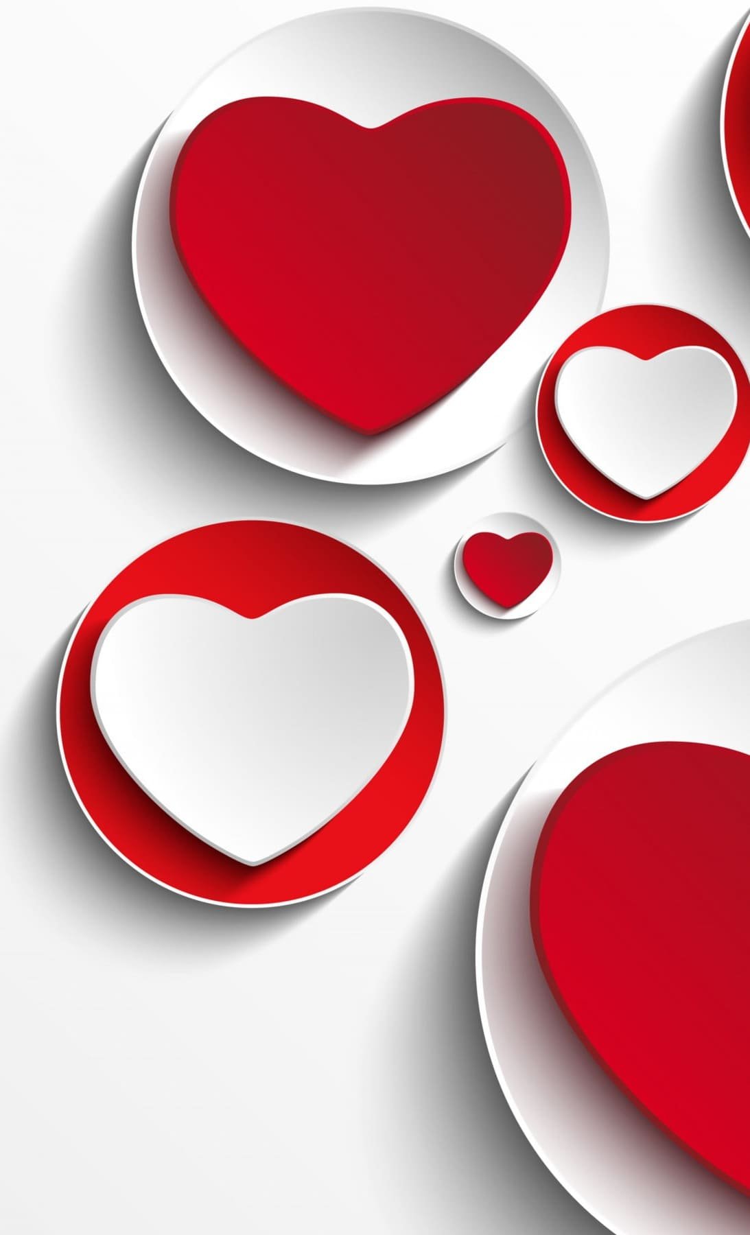 HD wallpaper -Hearts -Romantic, design, Valentine’s Day- cards, Love, background