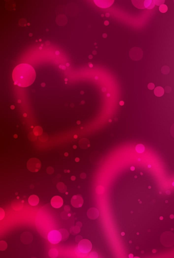 HD wallpaper -Valentine’s Day- cards -red heart, pink -hearts- illustration (2)