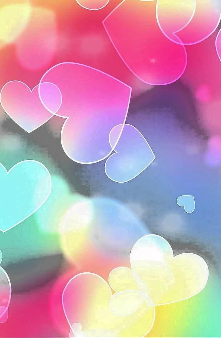 HD wallpaper- heart, love, colorful, romantic, valentine day