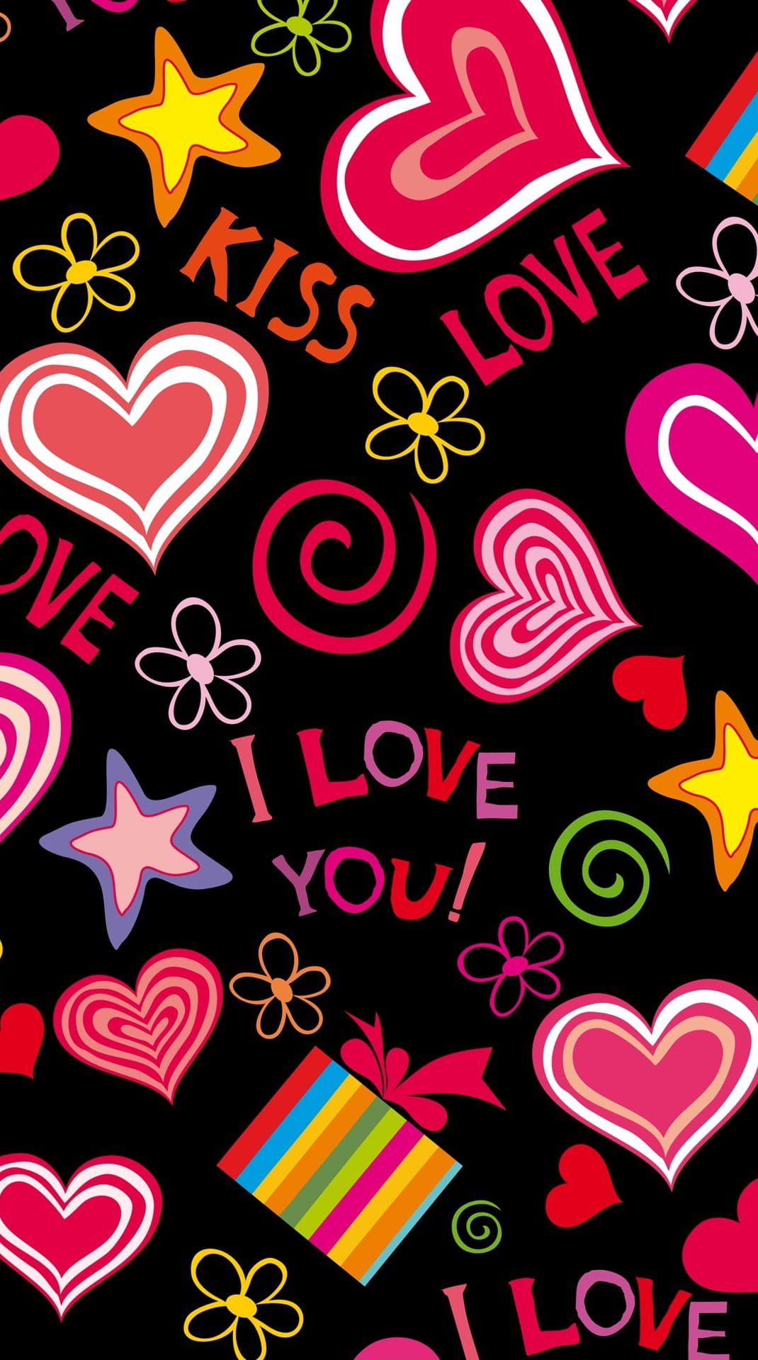 HD wallpaper -valentines cards-Love -hearts, vector, romantic, Valentine day -kiss love